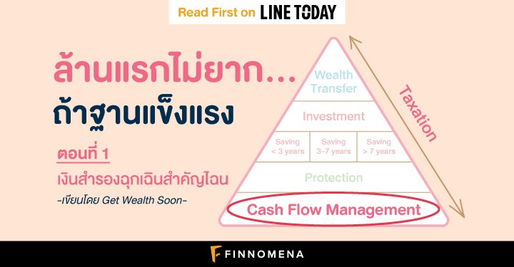 ล้านแรกไม่ยาก... ถ้าฐานแข็งแรง ตอนที่ 1 เงินสำรองฉุกเฉินสำคัญไฉน - Finnomena