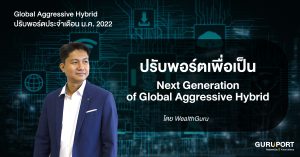 Global Aggressive Hybrid ปรับพอร์ตประจำเดือน ม.ค. 2022: ปรับพอร์ตเพื่อเป็น Next Generation of Global Aggressive Hybrid